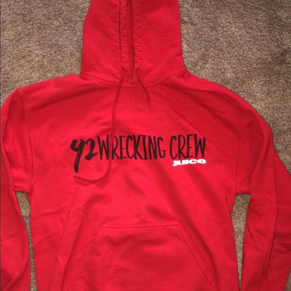 Red “Juice” Hoodie
